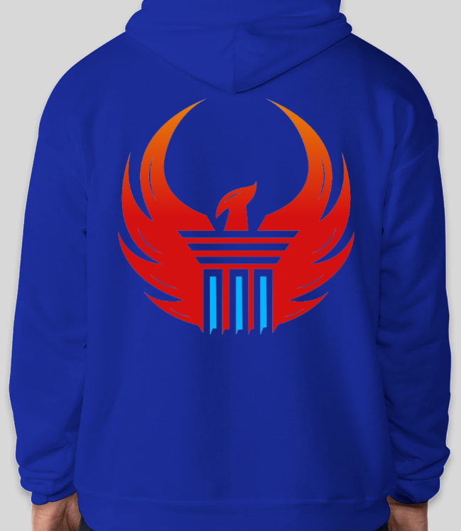 Blue Hoodie